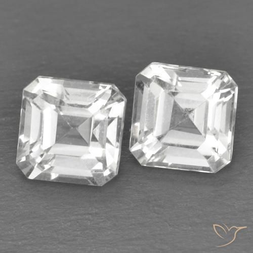 Shop natural 1.66ct ホワイト トパーズ gems, 八角形 / エメラルドカット, from ブラジル at GemSelect. In stock, global shipping!