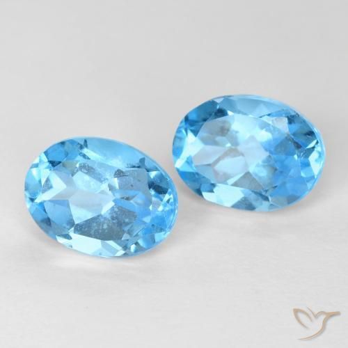 Shop natural 3.48ct スイスブルー トパーズ gems, 楕円形, from ブラジル at GemSelect. In stock, global shipping!