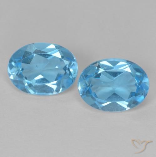 Shop natural 3.06ct スイスブルー トパーズ gems, 楕円形, from ブラジル at GemSelect. In stock, global shipping!