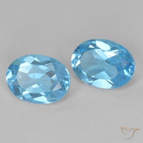 Shop natural 3.06ct スイスブルー トパーズ gems, 楕円形, from ブラジル at GemSelect. In stock, global shipping!