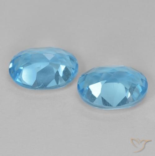 Shop natural 3.06ct スイスブルー トパーズ gems, 楕円形, from ブラジル at GemSelect. In stock, global shipping!