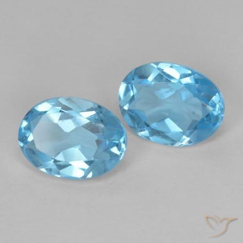 Shop natural 2.95ct スイスブルー トパーズ gems, 楕円形, from ブラジル at GemSelect. In stock, global shipping!