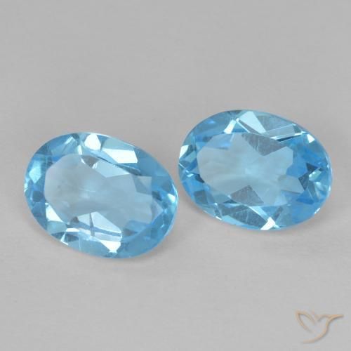 Shop natural 2.69ct スイスブルー トパーズ gems, 楕円形, from ブラジル at GemSelect. In stock, global shipping!
