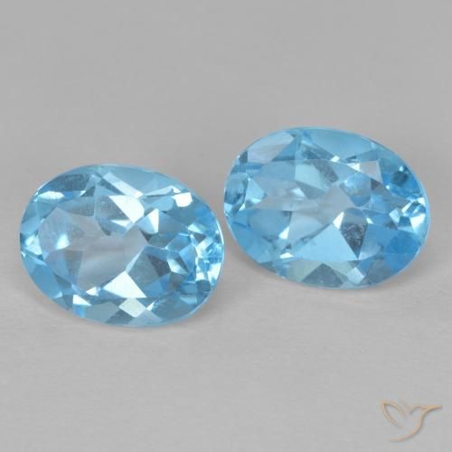 Shop natural 3.38ct スイスブルー トパーズ gems, 楕円形, from ブラジル at GemSelect. In stock, global shipping!