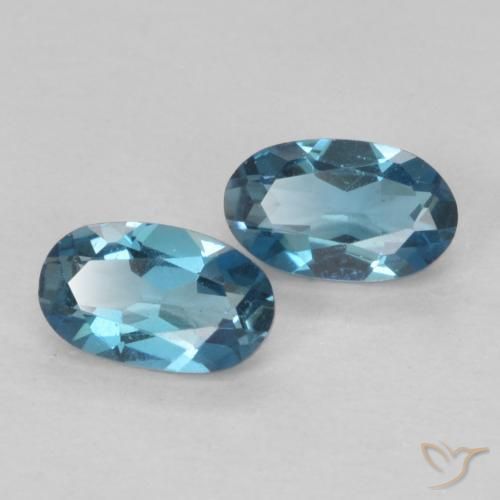 Shop natural 0.59ct ロンドンブルー トパーズ gems, 楕円形, from ブラジル at GemSelect. In stock, global shipping!