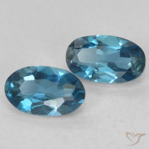 Shop natural 0.63ct ロンドンブルー トパーズ gems, 楕円形, from ブラジル at GemSelect. In stock, global shipping!