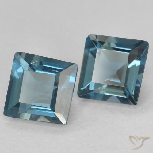 Shop natural 1.41ct ロンドンブルー トパーズ gems, 四角形, from ブラジル at GemSelect. In stock, global shipping!