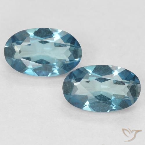 Shop natural 0.59ct ロンドンブルー トパーズ gems, 楕円形, from ブラジル at GemSelect. In stock, global shipping!