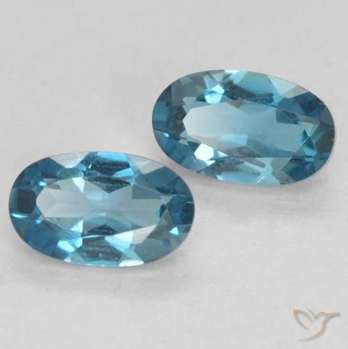 Shop natural 0.59ct ロンドンブルー トパーズ gems, 楕円形, from ブラジル at GemSelect. In stock, global shipping!