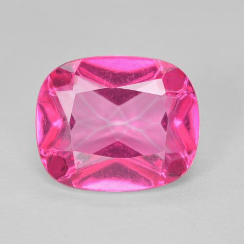 6.30ct 天然 ホットピンク トパーズ, クッション, VVS