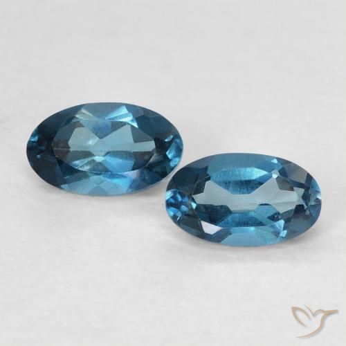 Shop natural 0.64ct ロンドンブルー トパーズ gems, 楕円形, from ブラジル at GemSelect. In stock, global shipping!