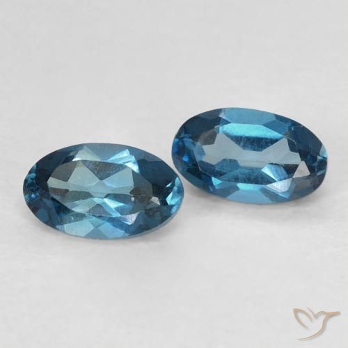 Shop natural 0.64ct ロンドンブルー トパーズ gems, 楕円形, from ブラジル at GemSelect. In stock, global shipping!