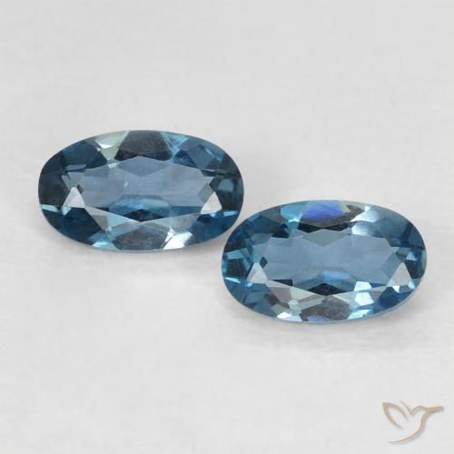 Shop natural 0.59ct ロンドンブルー トパーズ gems, 楕円形, from ブラジル at GemSelect. In stock, global shipping!