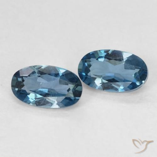 Shop natural 0.59ct ロンドンブルー トパーズ gems, 楕円形, from ブラジル at GemSelect. In stock, global shipping!