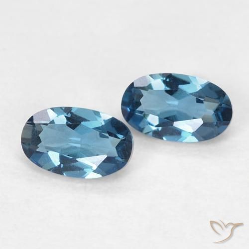 Shop natural 0.61ct ロンドンブルー トパーズ gems, 楕円形, from ブラジル at GemSelect. In stock, global shipping!