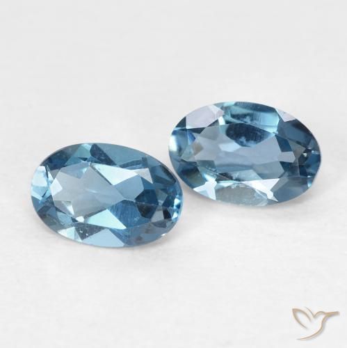 Shop natural 0.99ct ロンドンブルー トパーズ gems, 楕円形, from ブラジル at GemSelect. In stock, global shipping!