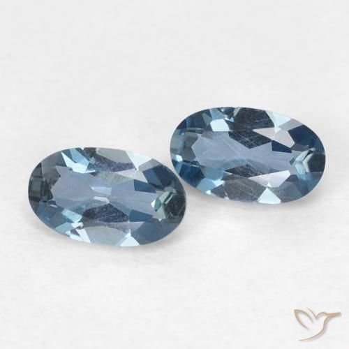 Shop natural 0.58ct ロンドンブルー トパーズ gems, 楕円形, from ブラジル at GemSelect. In stock, global shipping!