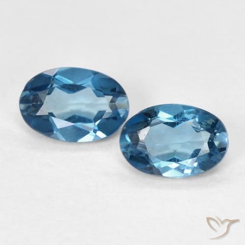 Shop natural 1.05ct ロンドンブルー トパーズ gems, 楕円形, from ブラジル at GemSelect. In stock, global shipping!