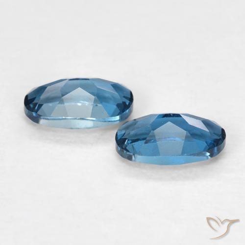 Shop natural 0.59ct ロンドンブルー トパーズ gems, 楕円形, from ブラジル at GemSelect. In stock, global shipping!