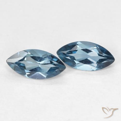Shop natural 0.87ct ロンドンブルー トパーズ gems, マーキーズ, from ブラジル at GemSelect. In stock, global shipping!