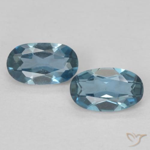 Shop natural 0.57ct ロンドンブルー トパーズ gems, 楕円形, from ブラジル at GemSelect. In stock, global shipping!