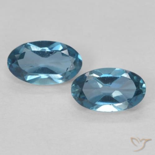 Shop natural 0.61ct ロンドンブルー トパーズ gems, 楕円形, from ブラジル at GemSelect. In stock, global shipping!
