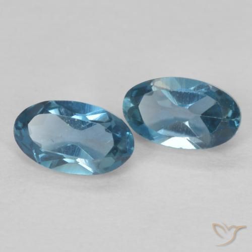 Shop natural 0.61ct ロンドンブルー トパーズ gems, 楕円形, from ブラジル at GemSelect. In stock, global shipping!