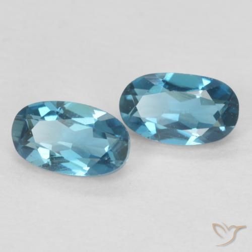 Shop natural 0.58ct ロンドンブルー トパーズ gems, 楕円形, from ブラジル at GemSelect. In stock, global shipping!