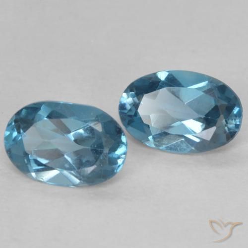 Shop natural 0.98ct ロンドンブルー トパーズ gems, 楕円形, from ブラジル at GemSelect. In stock, global shipping!