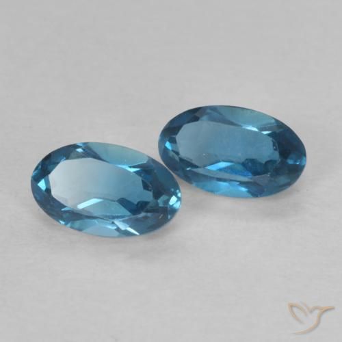 Shop natural 0.72ct ロンドンブルー トパーズ gems, 楕円形, from ブラジル at GemSelect. In stock, global shipping!