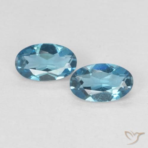 Shop natural 0.57ct ロンドンブルー トパーズ gems, 楕円形, from ブラジル at GemSelect. In stock, global shipping!