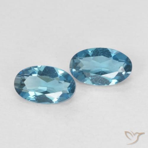 Shop natural 0.57ct ロンドンブルー トパーズ gems, 楕円形, from ブラジル at GemSelect. In stock, global shipping!