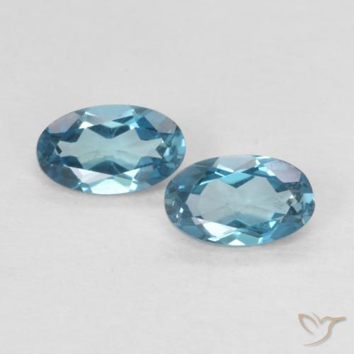 Shop natural 0.53ct ロンドンブルー トパーズ gems, 楕円形, from ブラジル at GemSelect. In stock, global shipping!