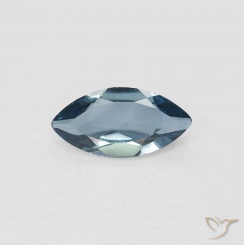0.58ct 天然 ロンドンブルー トパーズ, マーキーズ, VVS-VS