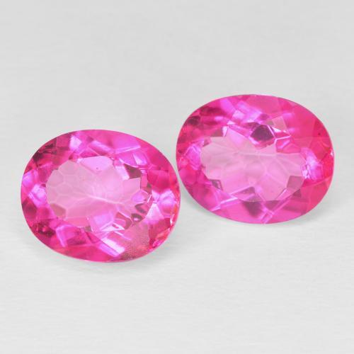 Shop natural 9.35ct 濃いマゼンタ トパーズ gems, 楕円形, from ブラジル at GemSelect. In stock, global shipping!