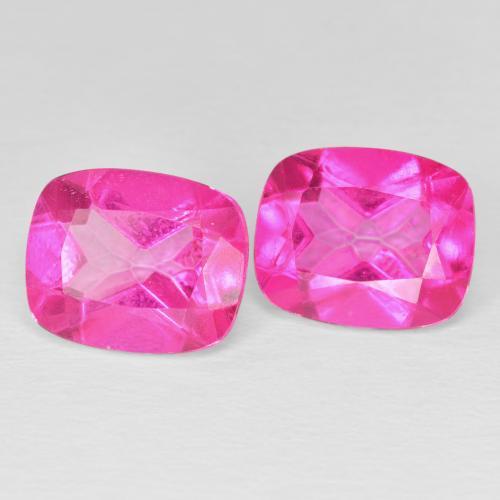 Shop natural 9.50ct ホットピンク トパーズ gems, クッション, from ブラジル at GemSelect. In stock, global shipping!