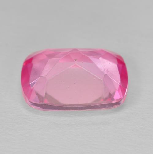 9.61カラットの天然Medium Dark-Pinkトパーズ、クッション、VVS-VS