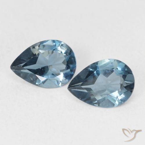 Shop natural 1.51ct ロンドンブルー トパーズ gems, 洋梨の形, from ブラジル at GemSelect. In stock, global shipping!