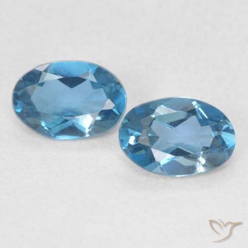 Shop natural 0.98ct ロンドンブルー トパーズ gems, 楕円形, from ブラジル at GemSelect. In stock, global shipping!