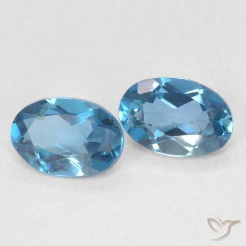 Shop natural 0.98ct ロンドンブルー トパーズ gems, 楕円形, from ブラジル at GemSelect. In stock, global shipping!