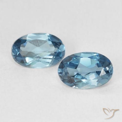 Shop natural 0.95ct ロンドンブルー トパーズ gems, 楕円形, from ブラジル at GemSelect. In stock, global shipping!
