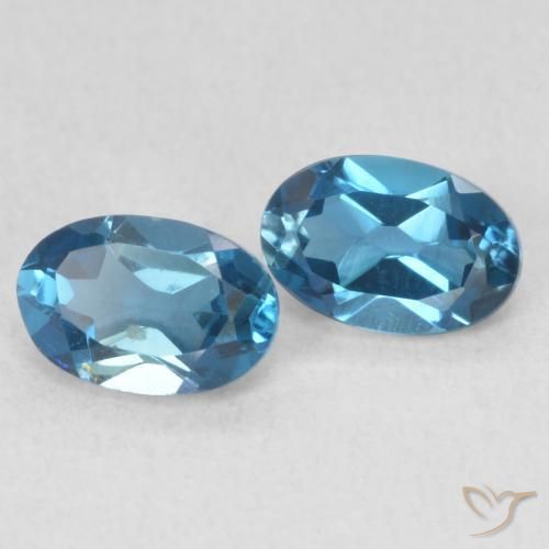 Shop natural 1.27ct ロンドンブルー トパーズ gems, 楕円形, from ブラジル at GemSelect. In stock, global shipping!
