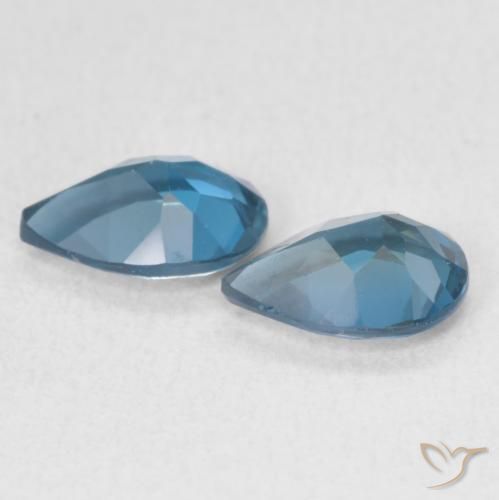 Shop natural 1.47ct ロンドンブルー トパーズ gems, 洋梨の形, from ブラジル at GemSelect. In stock, global shipping!