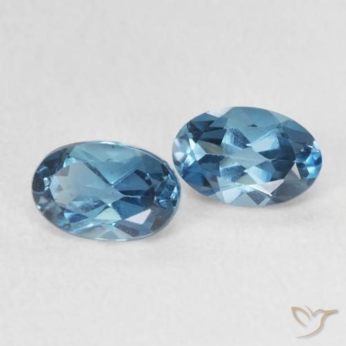 Shop natural 1.25ct ロンドンブルー トパーズ gems, 楕円形, from ブラジル at GemSelect. In stock, global shipping!