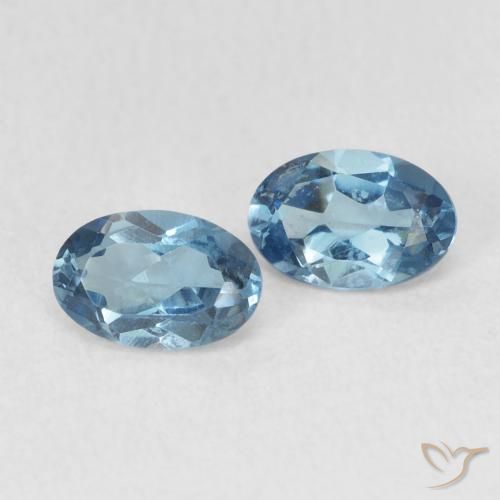 Shop natural 0.98ct ロンドンブルー トパーズ gems, 楕円形, from ブラジル at GemSelect. In stock, global shipping!
