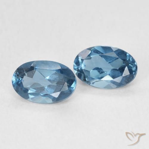 Shop natural 1.20ct ロンドンブルー トパーズ gems, 楕円形, from ブラジル at GemSelect. In stock, global shipping!