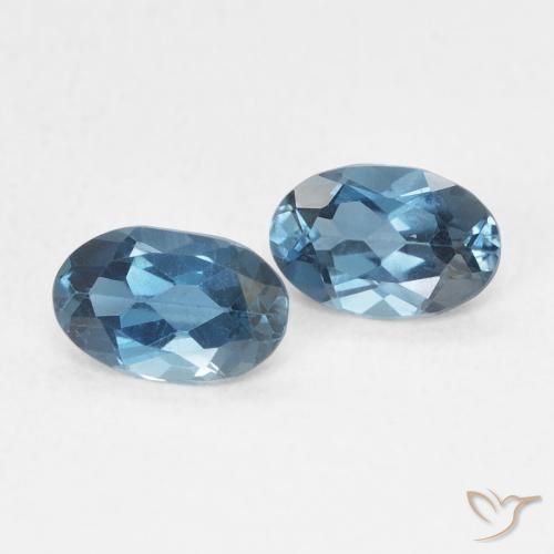 Shop natural 0.97ct ロンドンブルー トパーズ gems, 楕円形, from ブラジル at GemSelect. In stock, global shipping!