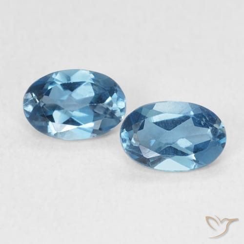 Shop natural 1.09ct ロンドンブルー トパーズ gems, 楕円形, from ブラジル at GemSelect. In stock, global shipping!