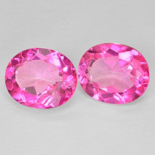 Shop natural 11.84ct 濃いマゼンタ トパーズ gems, 楕円形, from ブラジル at GemSelect. In stock, global shipping!
