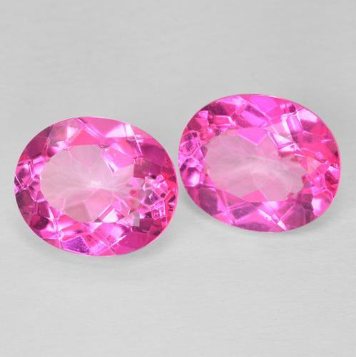 Shop natural 11.57ct 濃いマゼンタ トパーズ gems, 楕円形, from ブラジル at GemSelect. In stock, global shipping!
